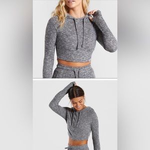 Gymshark long sleeve lounge crop